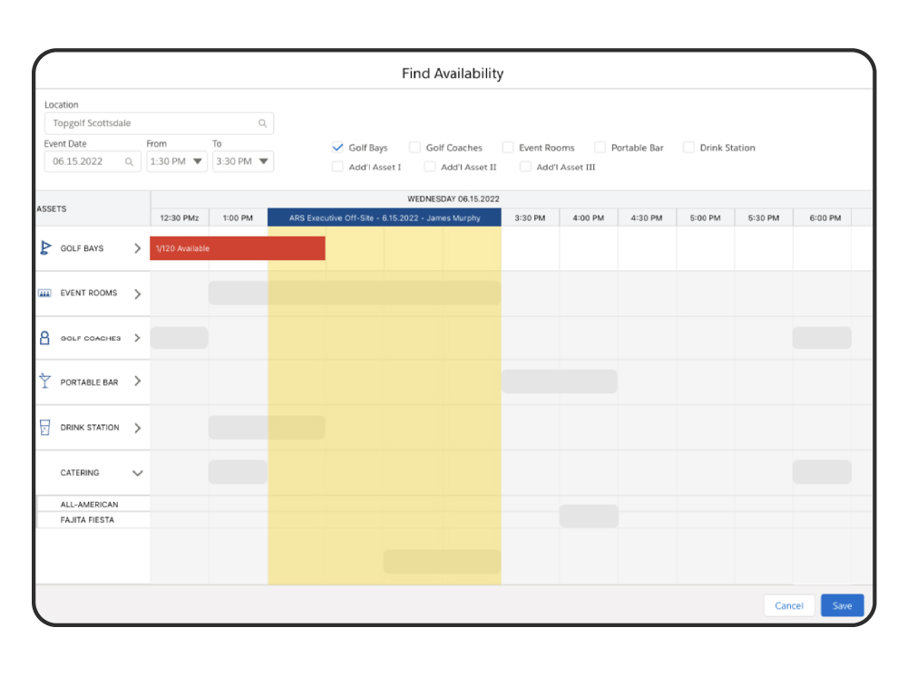 Event Scheduler UI